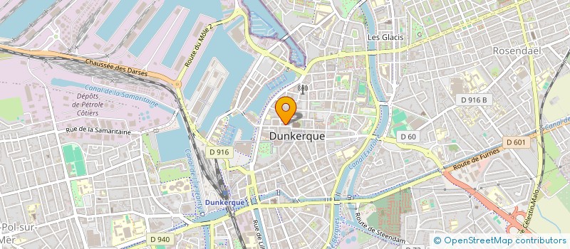 localisation de l'entreprise SARL ATMOSPHERE à DUNKERQUE