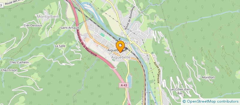 localisation de l'entreprise SARL ATMS à VAL-D'ARC