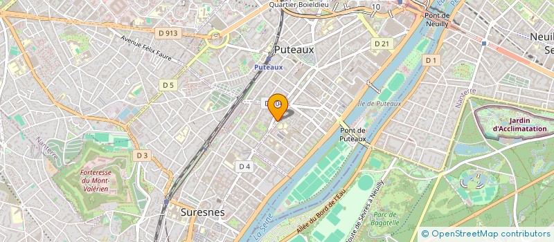 localisation de l'entreprise SARL ATN TRIANGLE D'OR à SURESNES