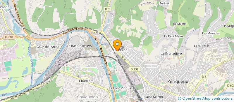 localisation de l'entreprise SARL ATOMIC à PERIGUEUX