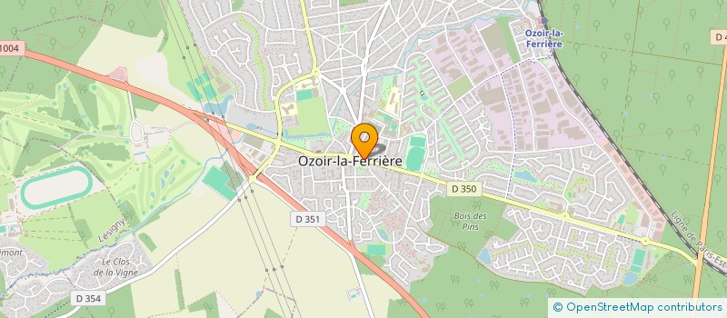 localisation de l'entreprise SARL ATOUT'CORPS à OZOIR-LA-FERRIERE