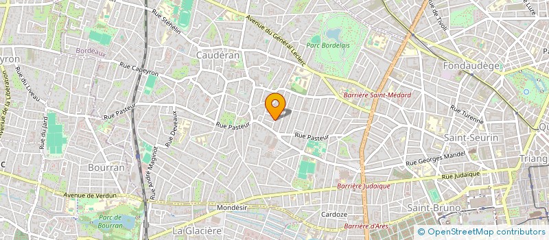 localisation de l'entreprise SARL ATOUT PLAQUES à BORDEAUX