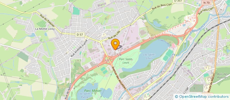 localisation de l'entreprise SARL ATOUT PRO à MONTCEAU-LES-MINES