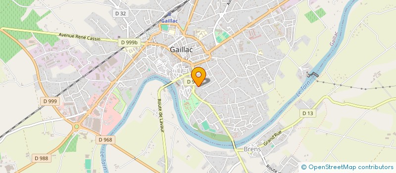 localisation de l'entreprise SARL ATOUT VINS à GAILLAC
