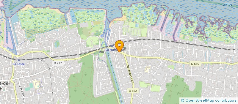 localisation de l'entreprise SARL ATOUTS FORME ET BIEN ETRE  GUJAN MESTRAS