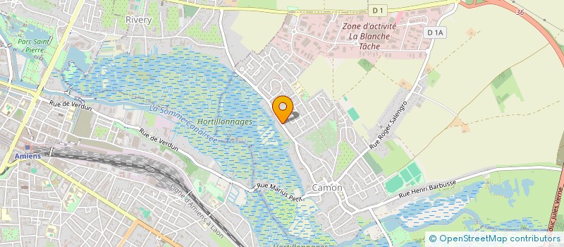 localisation de l'entreprise SARL ATRETBOIS à CAMON