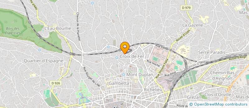 localisation de l'entreprise SARL ATRINI  NIMES