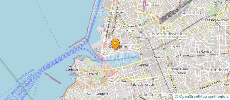 localisation de l'entreprise SARL ATRIUM à MARSEILLE