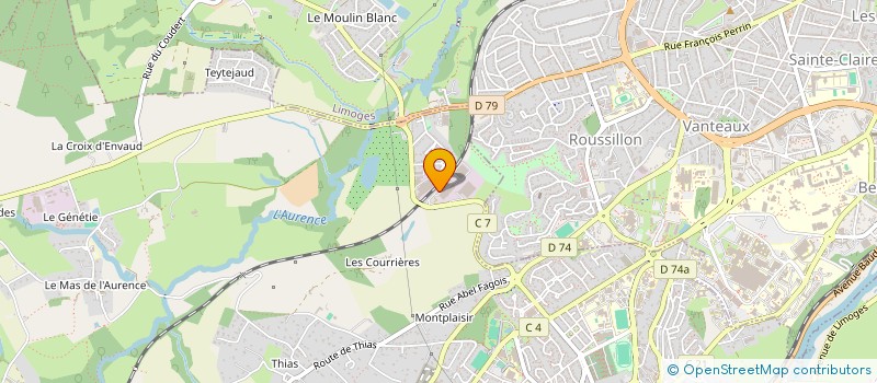 localisation de l'entreprise SARL ATRIUM  ISLE