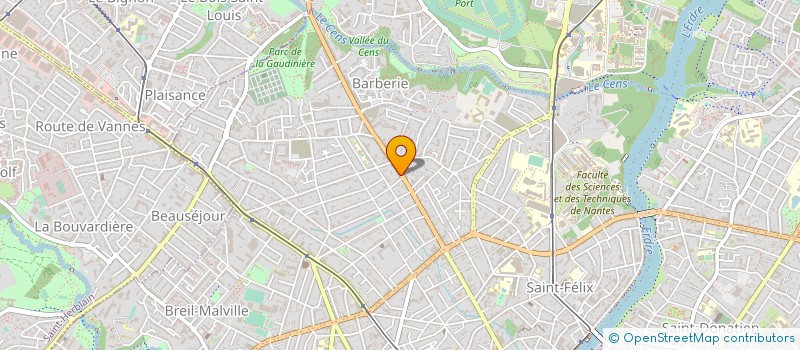 localisation de l'entreprise SARL ATTAIB à NANTES