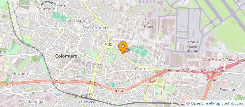 localisation de l'entreprise SARL ATTERRA à COLOMIERS