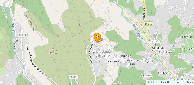 localisation de l'entreprise SARL AU BON ACCEUIL à CHATEAUNEUF-VILLEVIEILLE