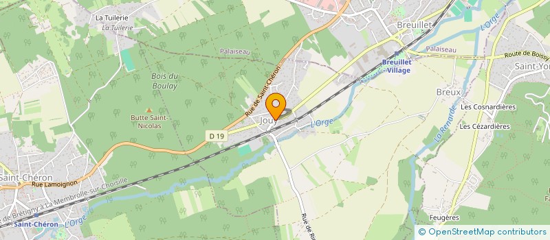 localisation de l'entreprise SARL AU BON COIN à BREUX-JOUY