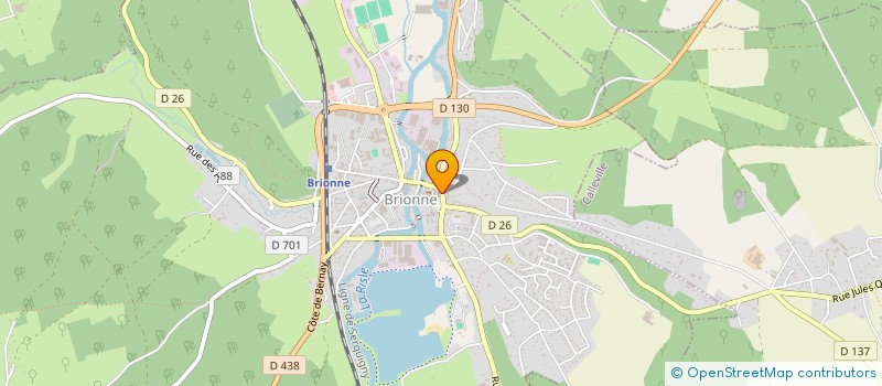 localisation de l'entreprise SARL AU BON COIN  BRIONNE