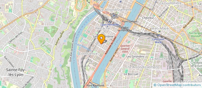 localisation de l'entreprise SARL AU BONHEUR DES SAISONS  LYON