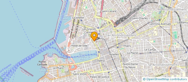 localisation de l'entreprise SARL AU BRACELET D'ARGENT à MARSEILLE