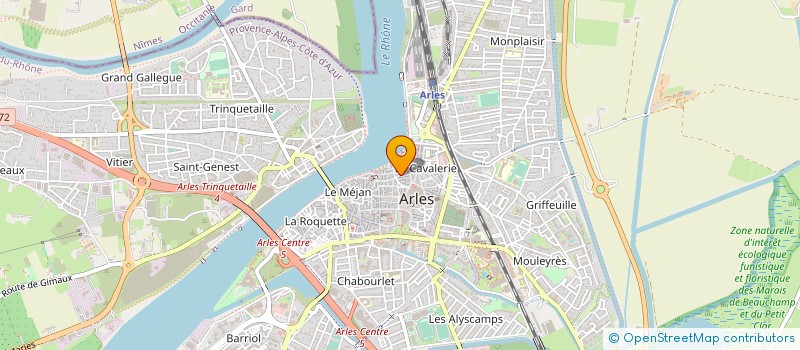 localisation de l'entreprise SARL AU CAFE COUTURE à ARLES