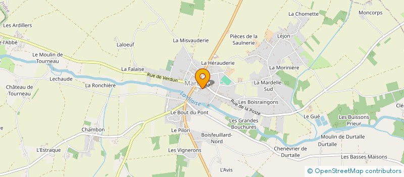 localisation de l'entreprise SARL AU CHEVAL D'OR à TOURNON-SAINT-MARTIN