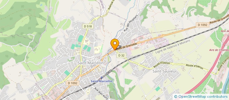 localisation de l'entreprise SARL AU COIN FLEURI  SAINT-SAUVEUR