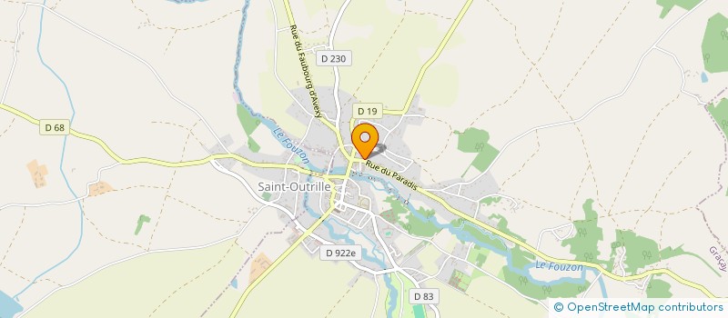 localisation de l'entreprise SARL AU COUPE FIL  GRACAY