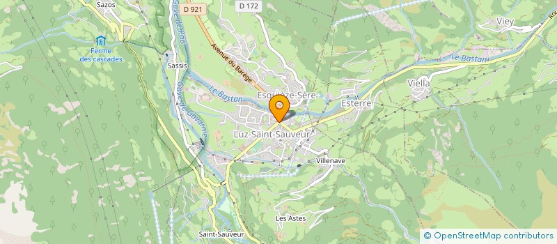 localisation de l'entreprise SARL AU DAHU à LUZ SAINT-SAUVEUR