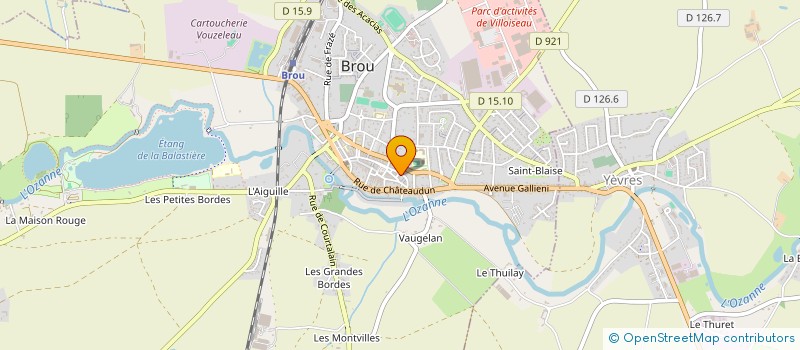 localisation de l'entreprise SARL AU DELICE à BROU