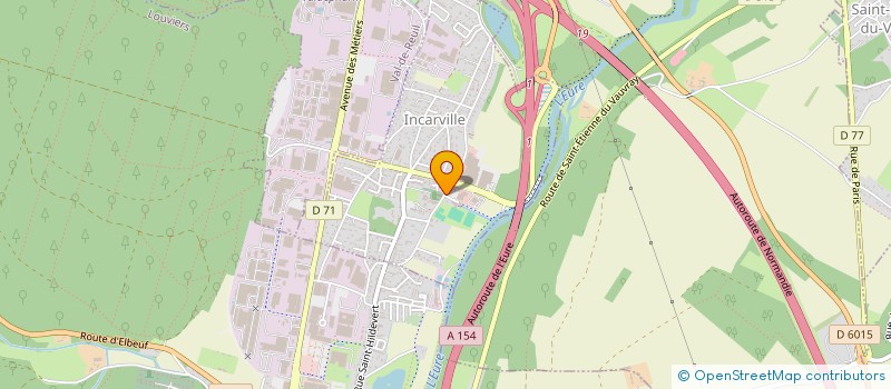 localisation de l'entreprise SARL AU DOMAINE DE LA COIFFURE  INCARVILLE