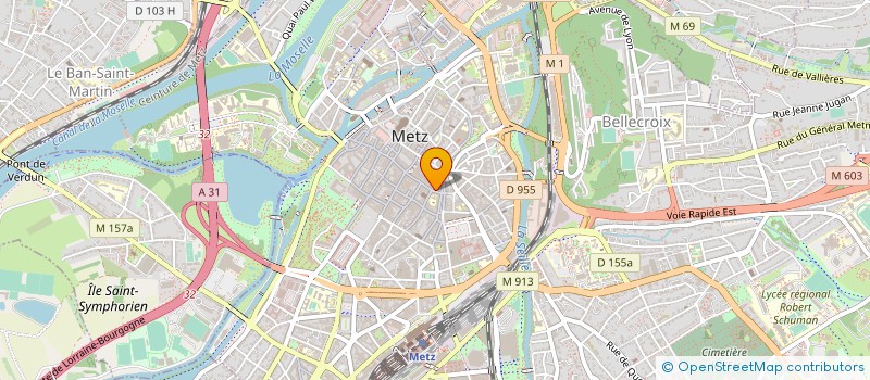 localisation de l'entreprise SARL AU FOUR A PIERRES  METZ