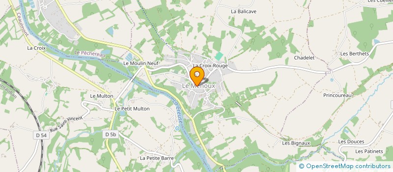 localisation de l'entreprise SARL AU FOURNIL DE MARY à LE MENOUX