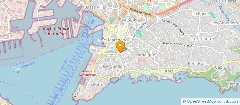 localisation de l'entreprise SARL AU GAI SAVOIR à TOULON