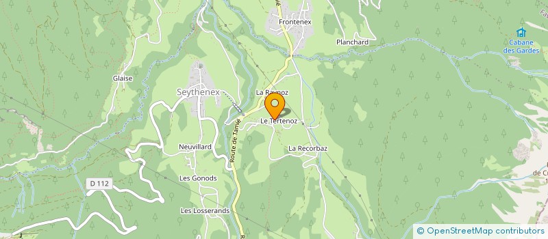 localisation de l'entreprise SARL AU GAY SEJOUR  FAVERGES-SEYTHENEX