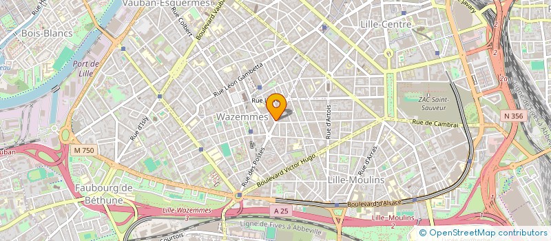 localisation de l'entreprise SARL AU GRAND PANIER à LILLE