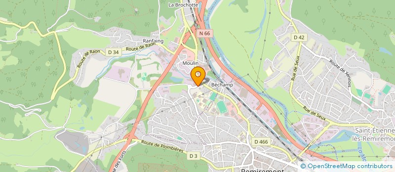 localisation de l'entreprise SARL AU LONG COURT à SAINT-NABORD