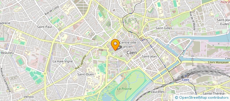 localisation de l'entreprise SARL AU LOUIS D'OR à CAEN