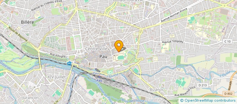 localisation de l'entreprise SARL AU MELI MELO à PAU