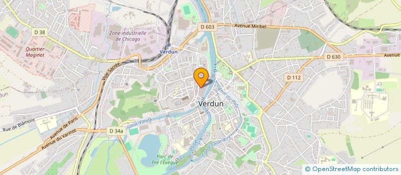 localisation de l'entreprise SARL AU MITRON VERDUNOIS à VERDUN