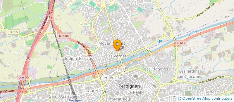 localisation de l'entreprise SARL AU PAIN D'AUTREFOIS  PERPIGNAN