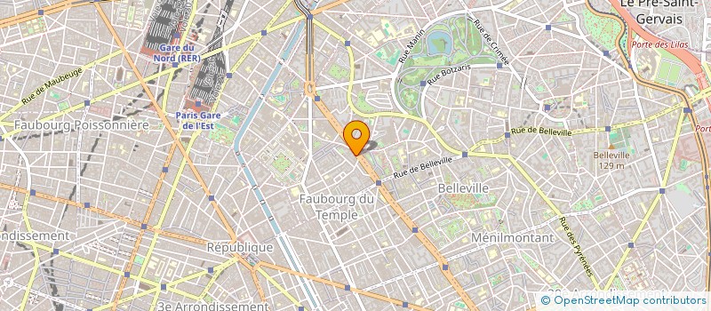 localisation de l'entreprise SARL AU PAIN D'AUTREFOIS  PARIS