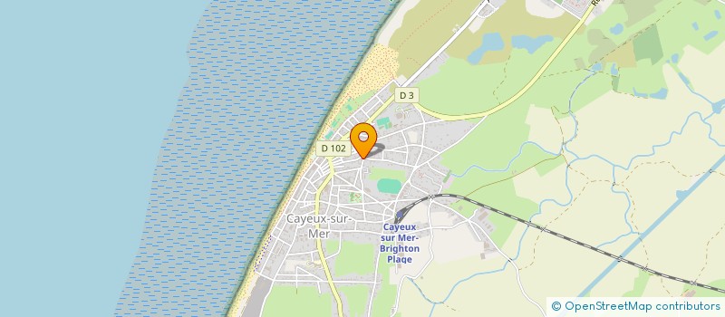 localisation de l'entreprise SARL AU PAIN DE CARACTERE à CAYEUX-SUR-MER