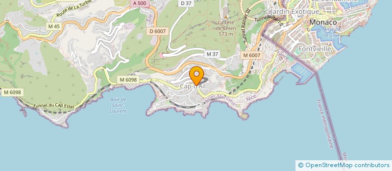 localisation de l'entreprise SARL AU PAIN DE FRED à CAP D'AIL