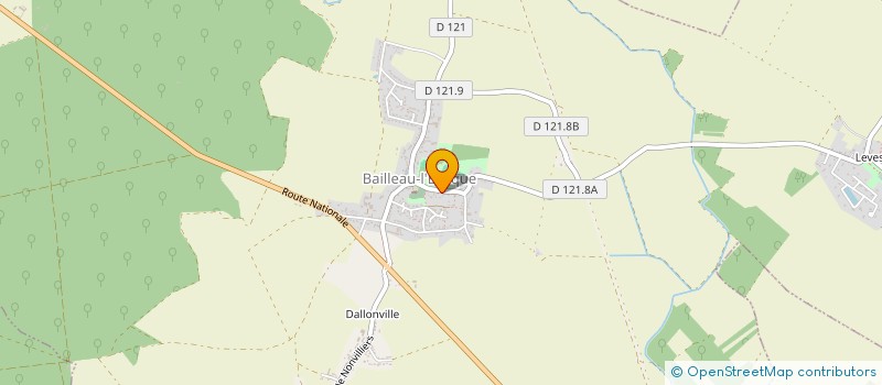 localisation de l'entreprise SARL AU PAIN MAISON à BAILLEAU-L'EVEQUE