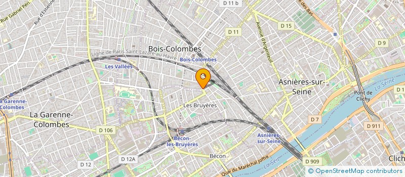 localisation de l'entreprise SARL AU PALAIS DES GOURMETS à ASNIERES-SUR-SEINE
