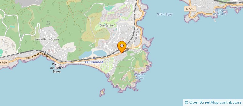localisation de l'entreprise SARL AU PANIER DRAMONTOIS à SAINT-RAPHAEL