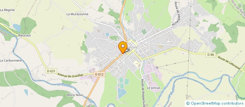 localisation de l'entreprise SARL AU PETIT FOUR à REALMONT