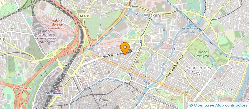 localisation de l'entreprise SARL AU PETIT MARCHE à STRASBOURG