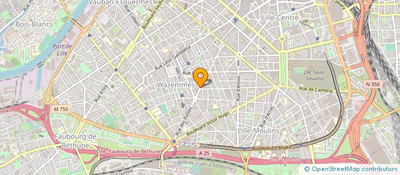 localisation de l'entreprise SARL AU PETIT PANIER à LILLE