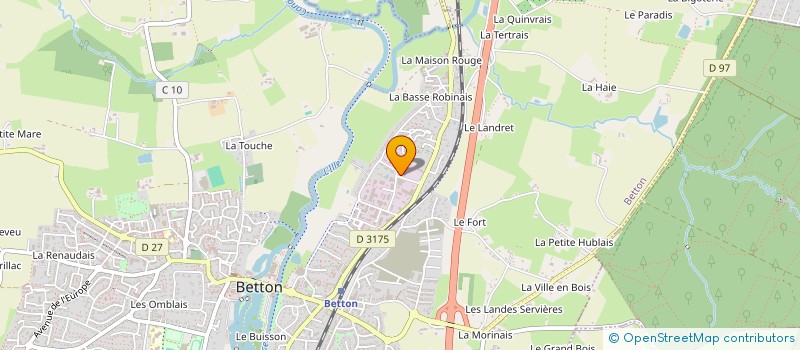 localisation de l'entreprise SARL AU PLAISIR DU BRETON à BETTON