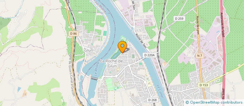 localisation de l'entreprise SARL AU PORTE BONHEUR  GERVANS