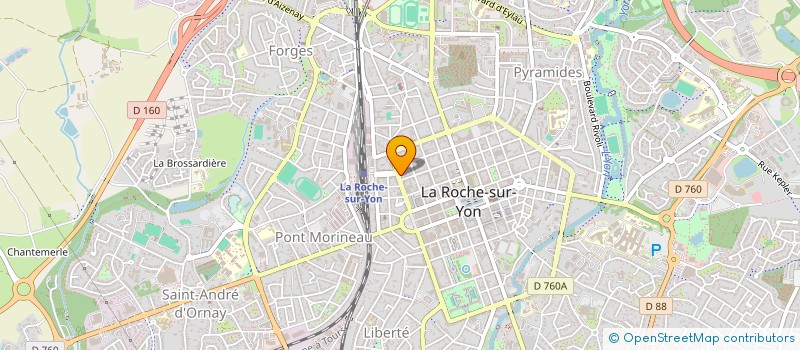 localisation de l'entreprise SARL AU QG à LA ROCHE-SUR-YON