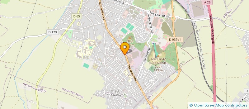 localisation de l'entreprise SARL AU RELAIS DE LA FONTAINE  NUX-LES-MINES